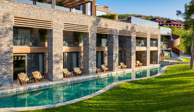 LUJO BODRUM - INDIGO CLUBBER TERRACE ROOM EXTERIOR